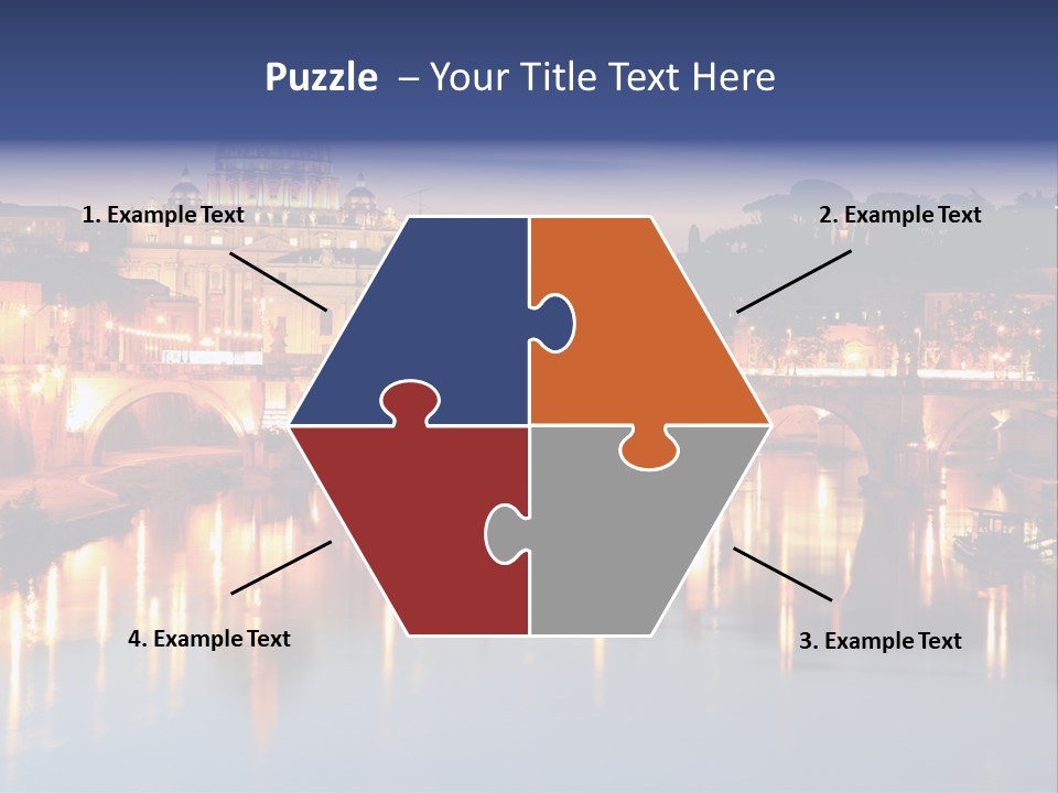 Twilight Clouds Sky PowerPoint Template