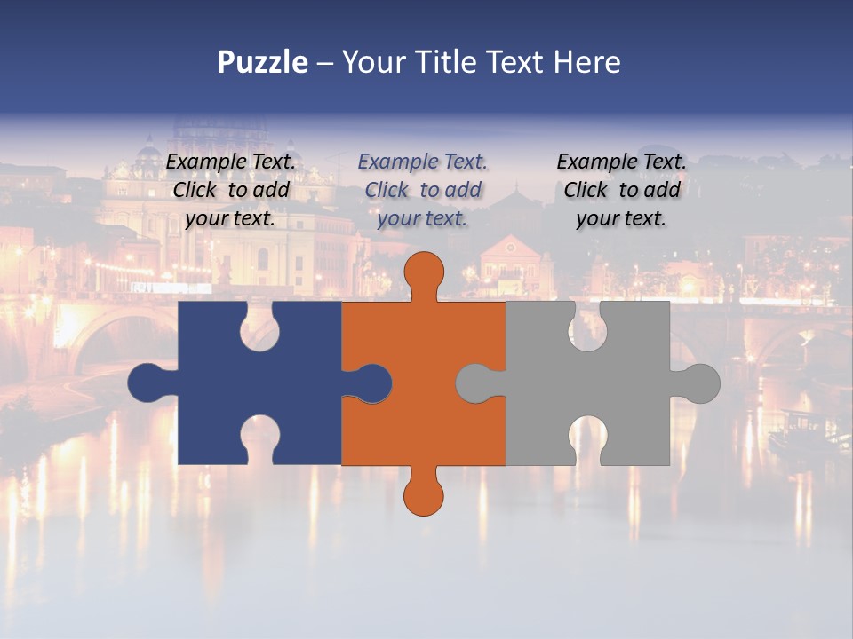 Twilight Clouds Sky PowerPoint Template