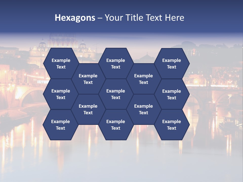 Twilight Clouds Sky PowerPoint Template