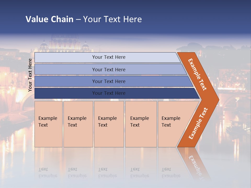 Twilight Clouds Sky PowerPoint Template