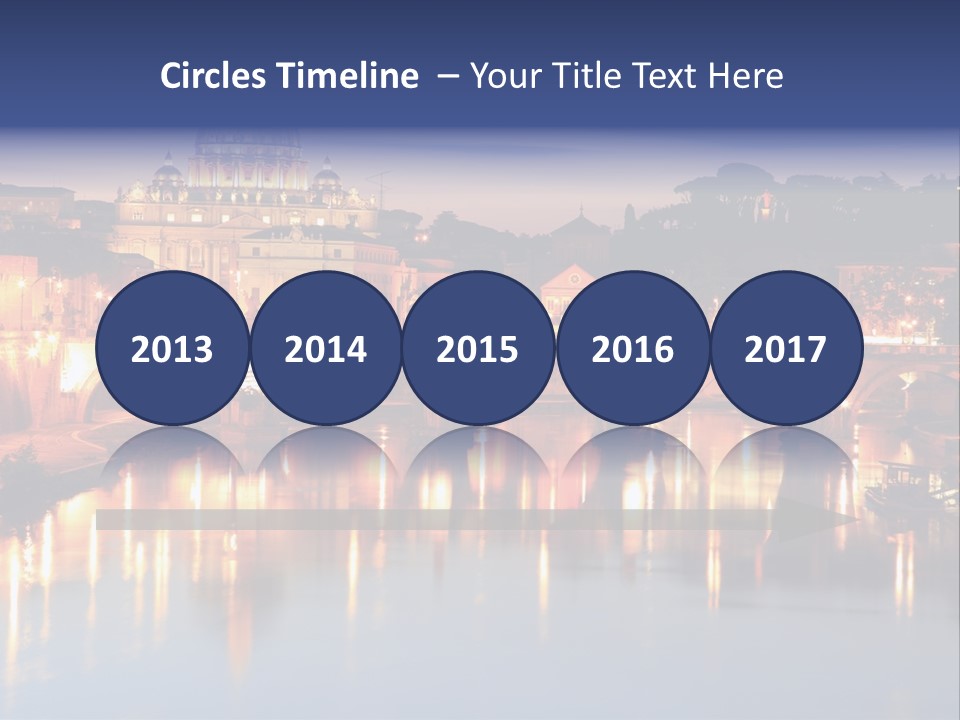 Twilight Clouds Sky PowerPoint Template