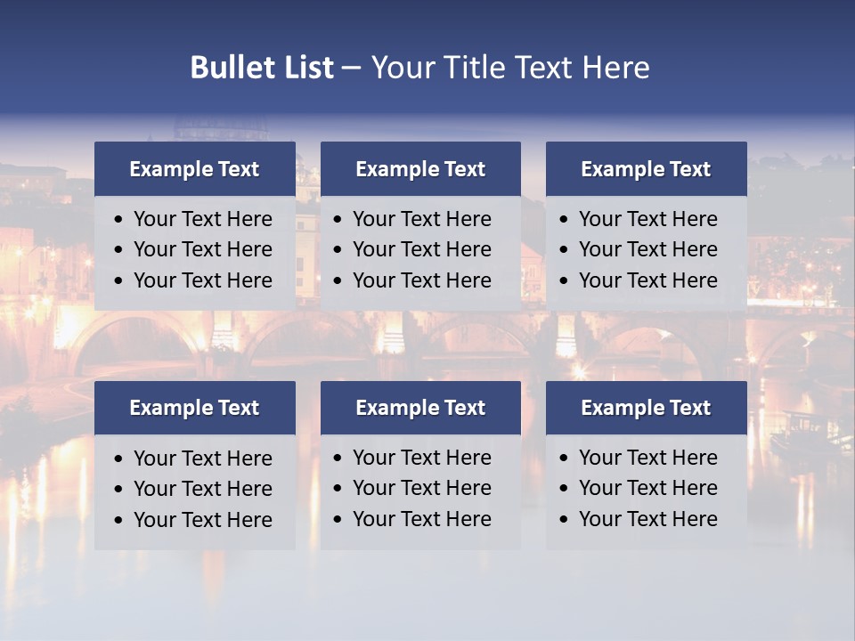 Twilight Clouds Sky PowerPoint Template