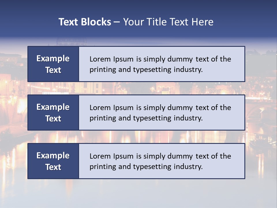 Twilight Clouds Sky PowerPoint Template