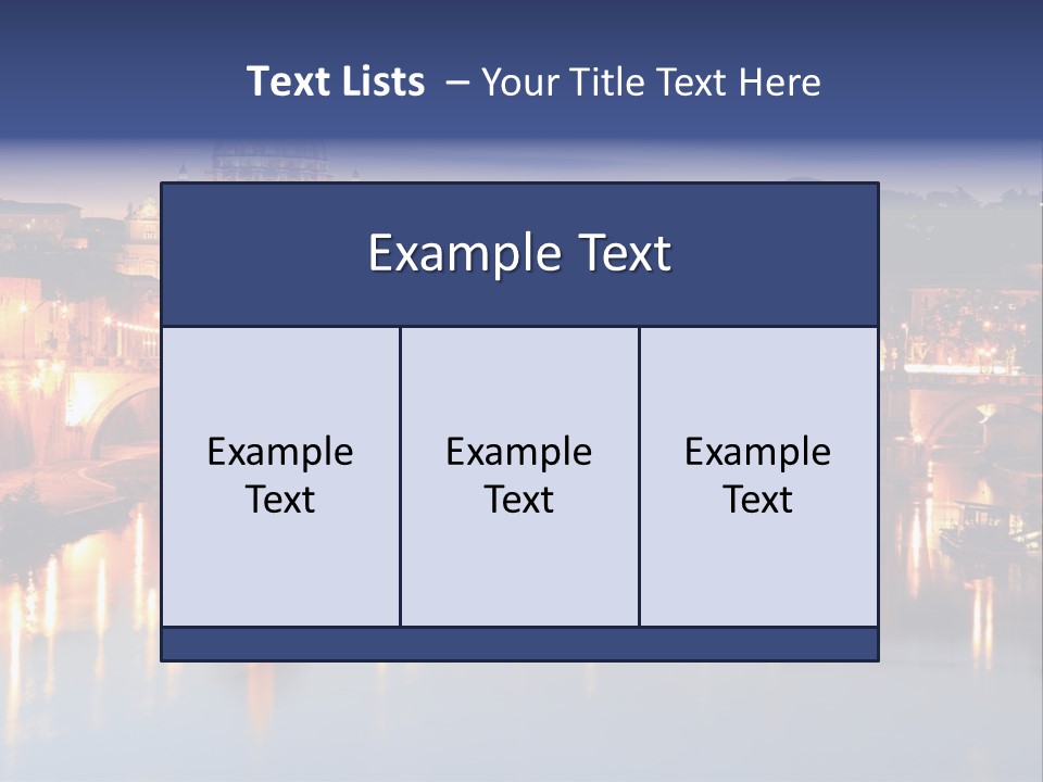 Twilight Clouds Sky PowerPoint Template