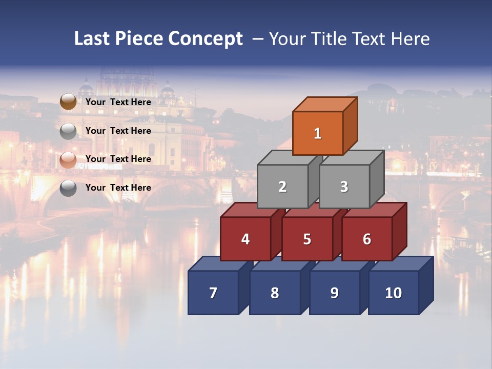 Twilight Clouds Sky PowerPoint Template