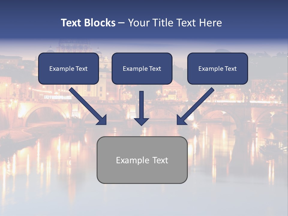 Twilight Clouds Sky PowerPoint Template