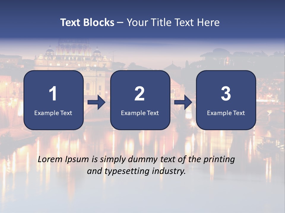 Twilight Clouds Sky PowerPoint Template