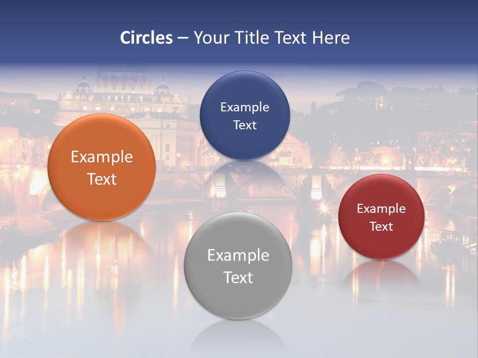 Twilight Clouds Sky PowerPoint Template