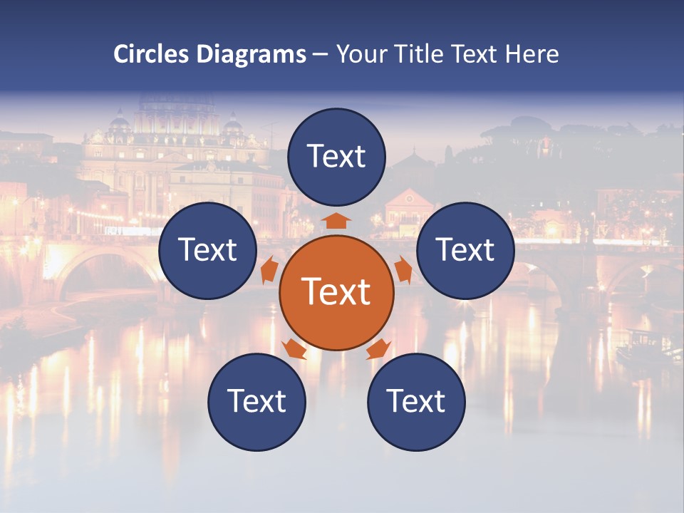 Twilight Clouds Sky PowerPoint Template