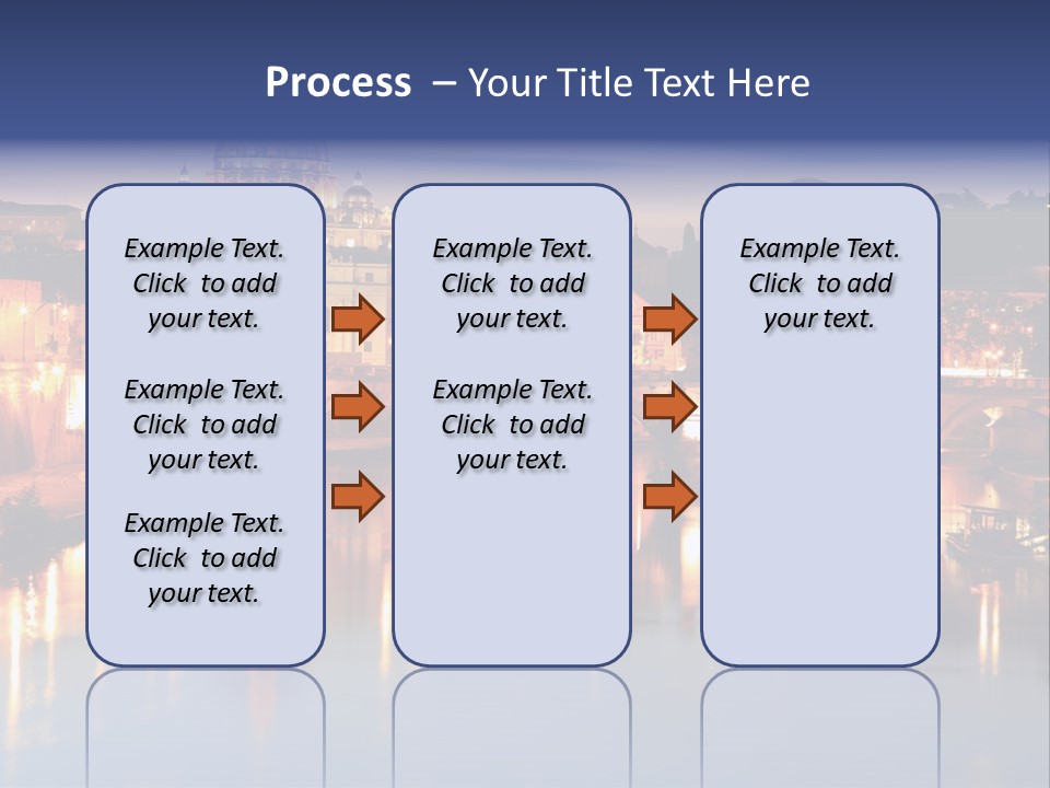 Twilight Clouds Sky PowerPoint Template