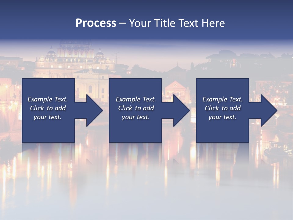 Twilight Clouds Sky PowerPoint Template