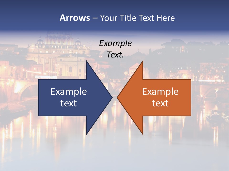 Twilight Clouds Sky PowerPoint Template