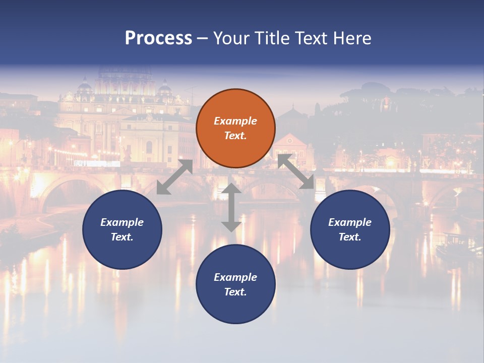 Twilight Clouds Sky PowerPoint Template