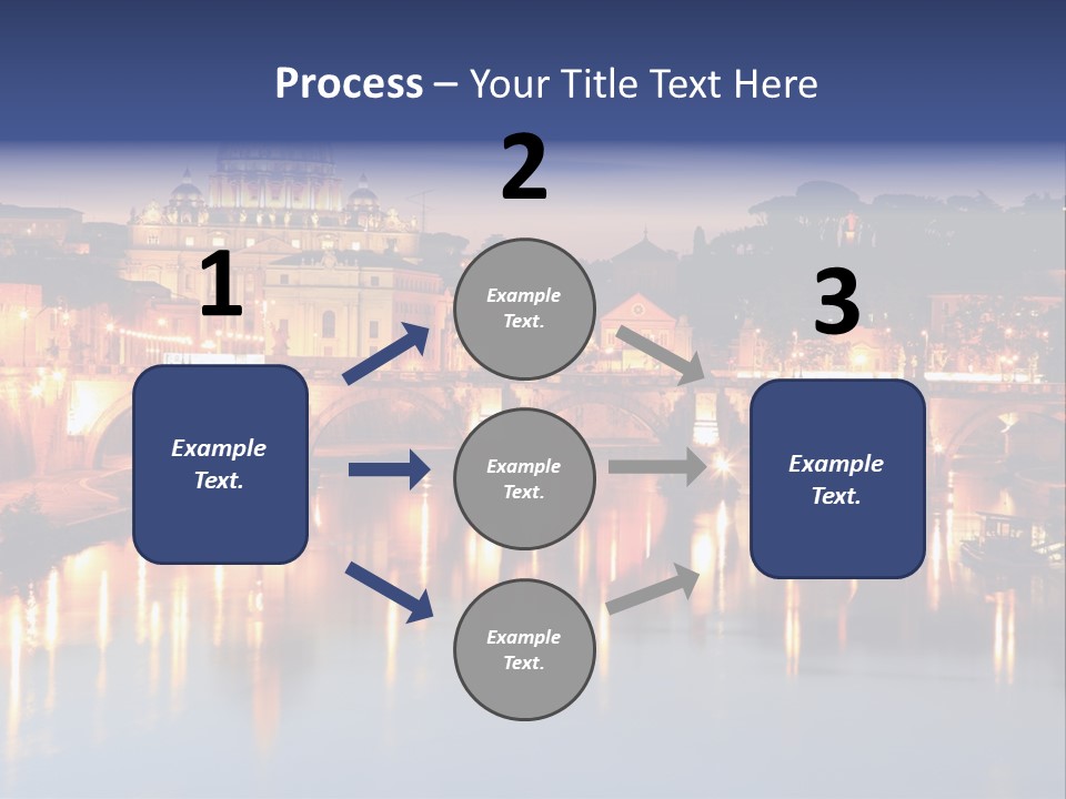 Twilight Clouds Sky PowerPoint Template