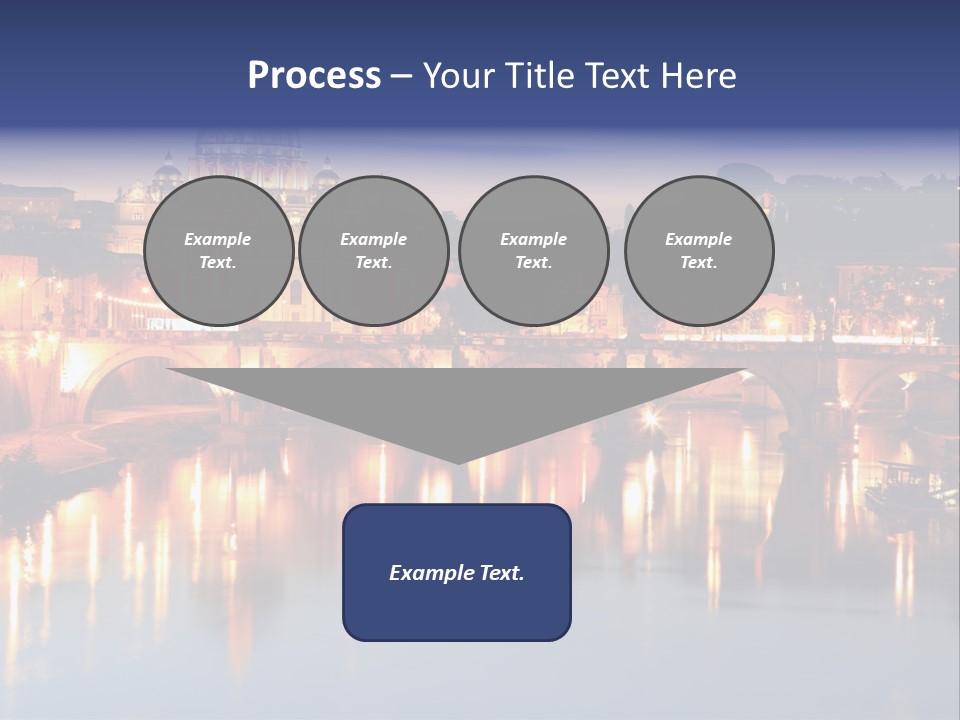 Twilight Clouds Sky PowerPoint Template