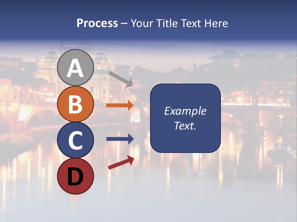 Twilight Clouds Sky PowerPoint Template