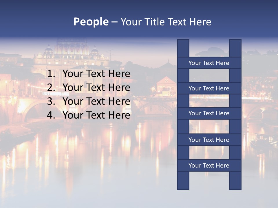 Twilight Clouds Sky PowerPoint Template