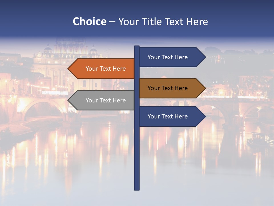 Twilight Clouds Sky PowerPoint Template