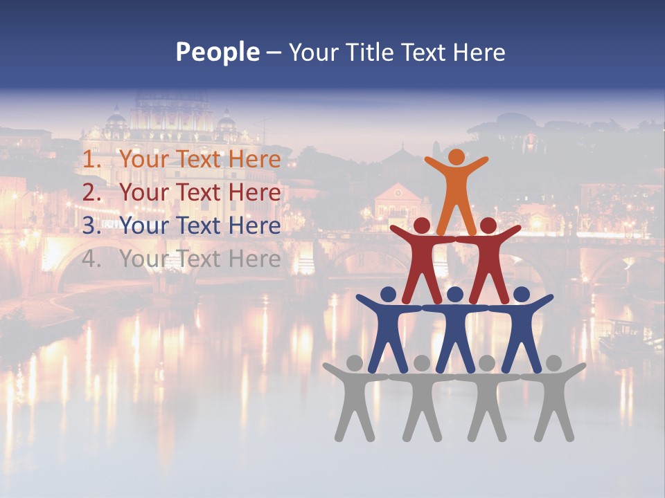 Twilight Clouds Sky PowerPoint Template