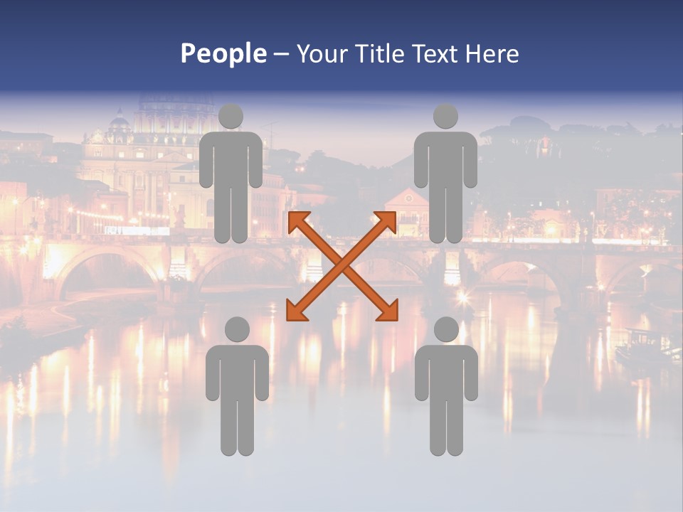 Twilight Clouds Sky PowerPoint Template