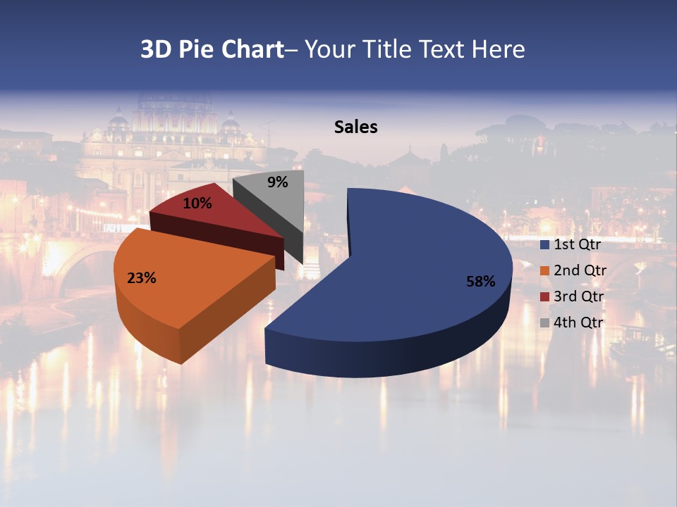 Twilight Clouds Sky PowerPoint Template