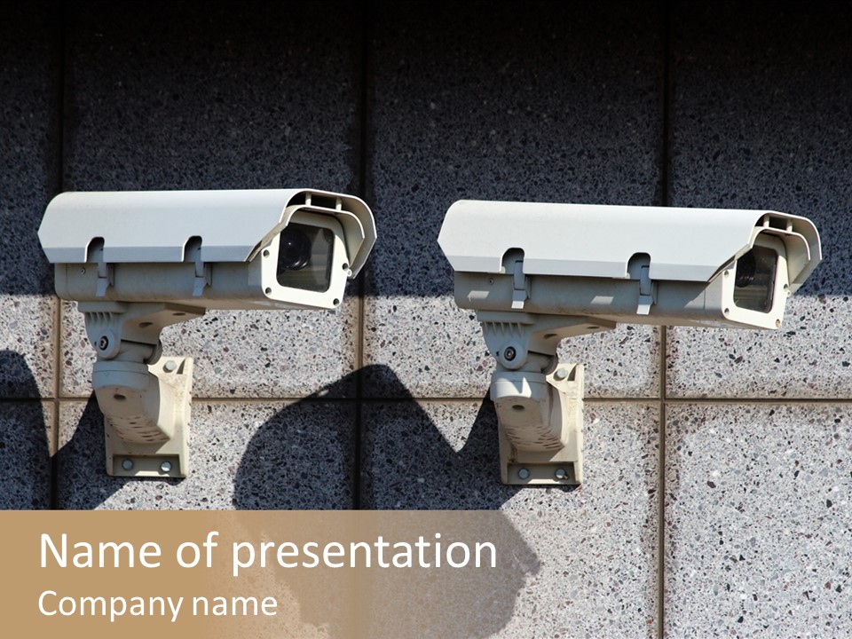 Private Watching Industry PowerPoint Template