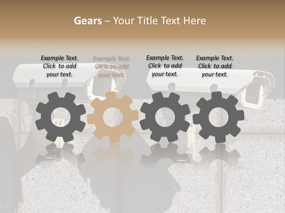 Private Watching Industry PowerPoint Template