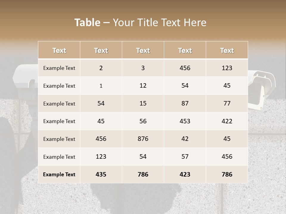 Private Watching Industry PowerPoint Template