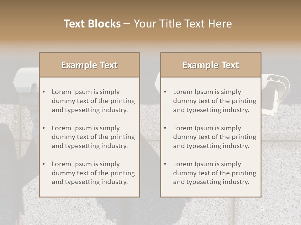 Private Watching Industry PowerPoint Template