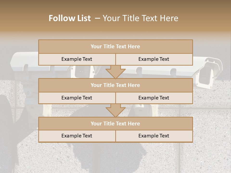 Private Watching Industry PowerPoint Template