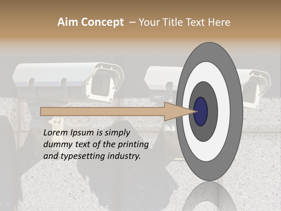 Private Watching Industry PowerPoint Template