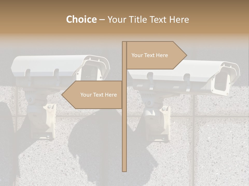 Private Watching Industry PowerPoint Template