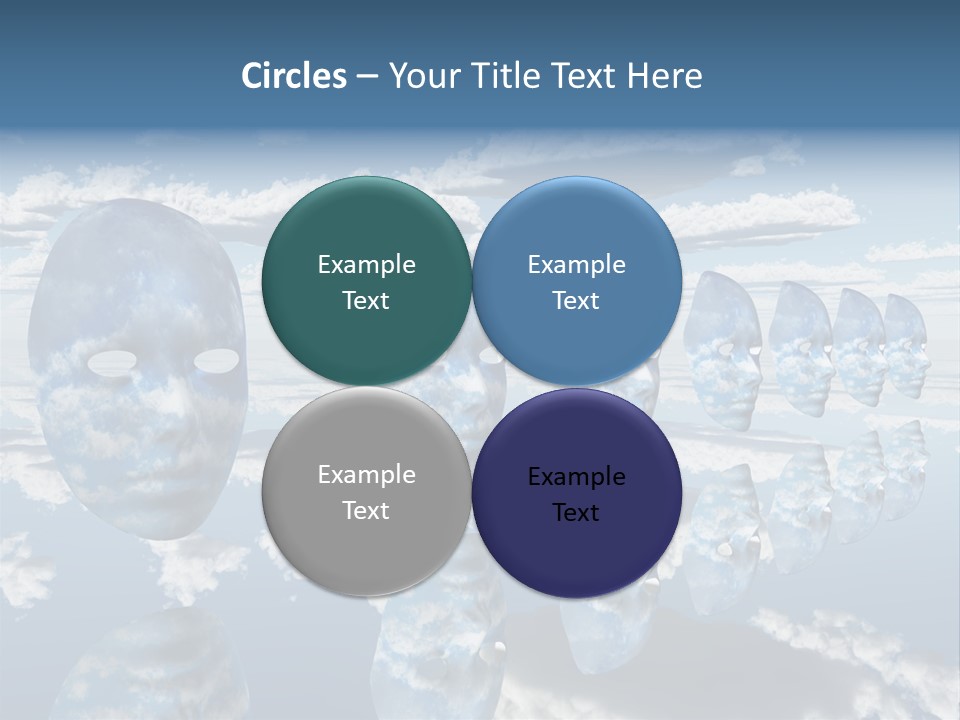 Shapes Bizarre Science PowerPoint Template