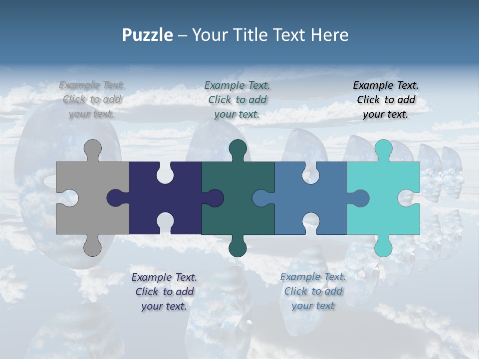 Shapes Bizarre Science PowerPoint Template