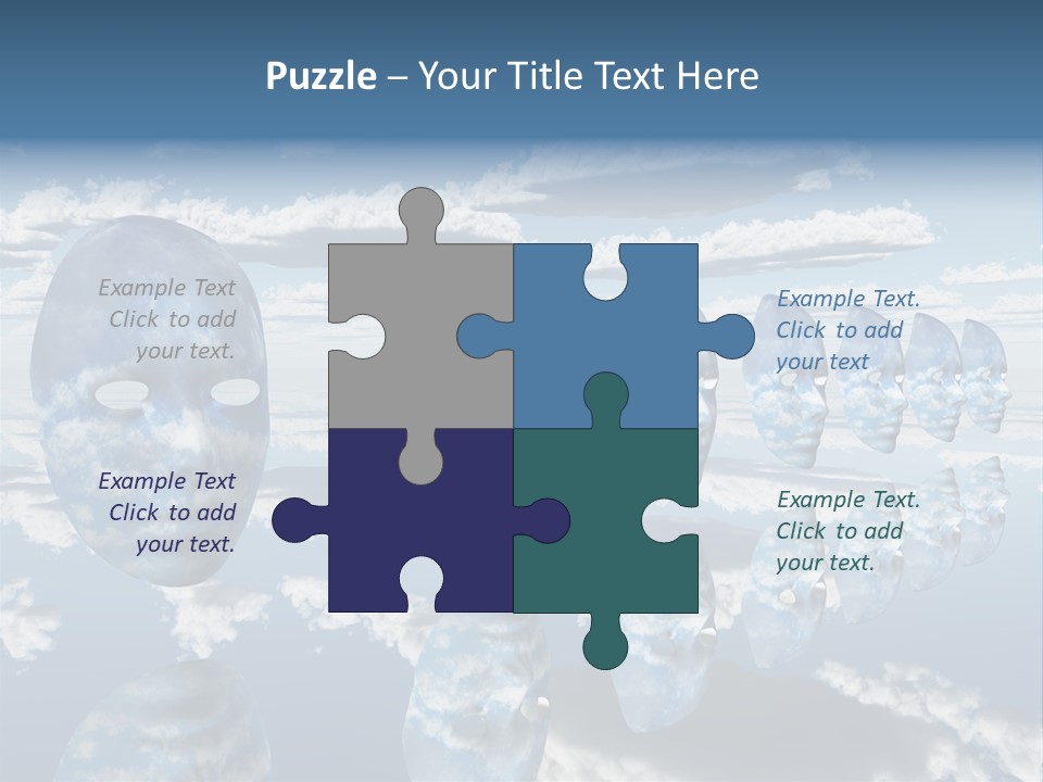 Shapes Bizarre Science PowerPoint Template