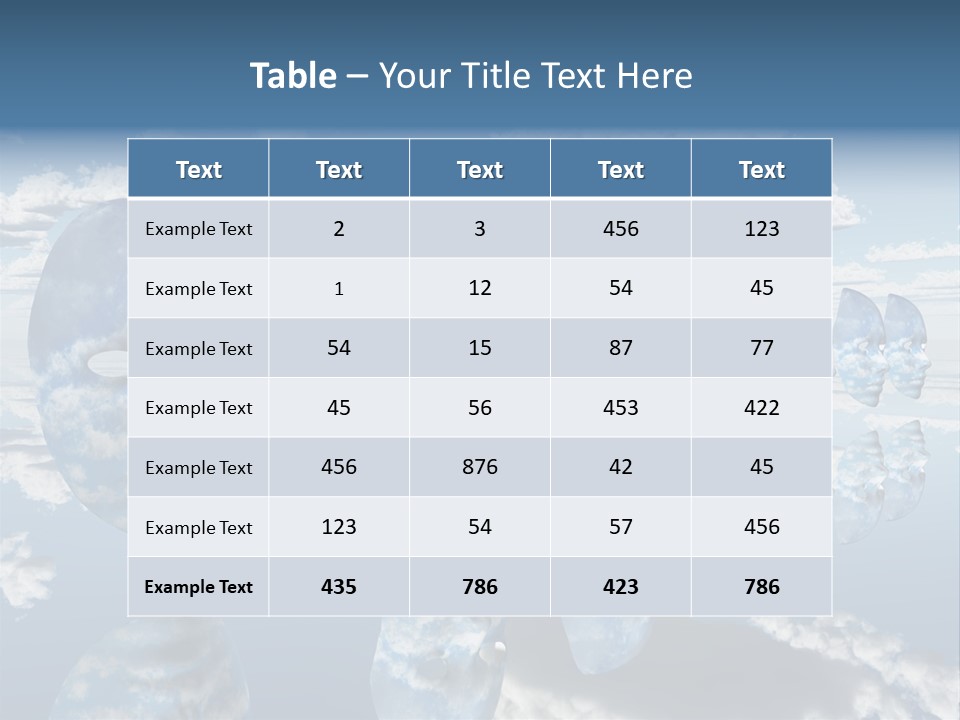 Shapes Bizarre Science PowerPoint Template