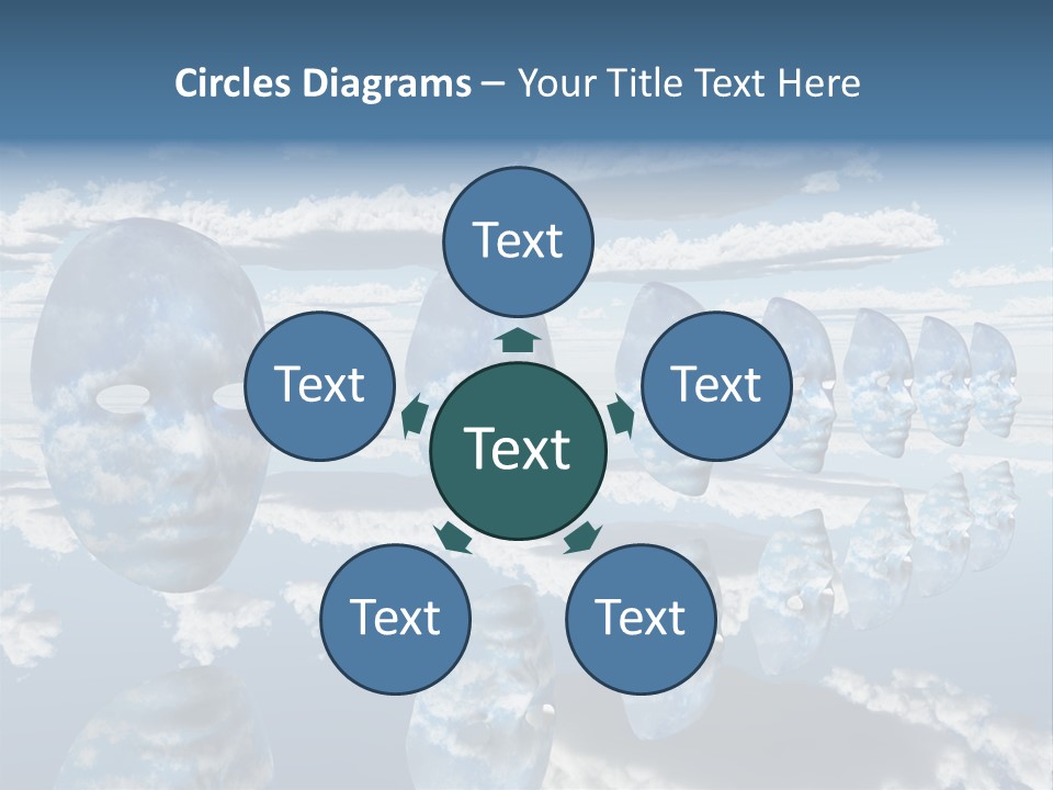 Shapes Bizarre Science PowerPoint Template