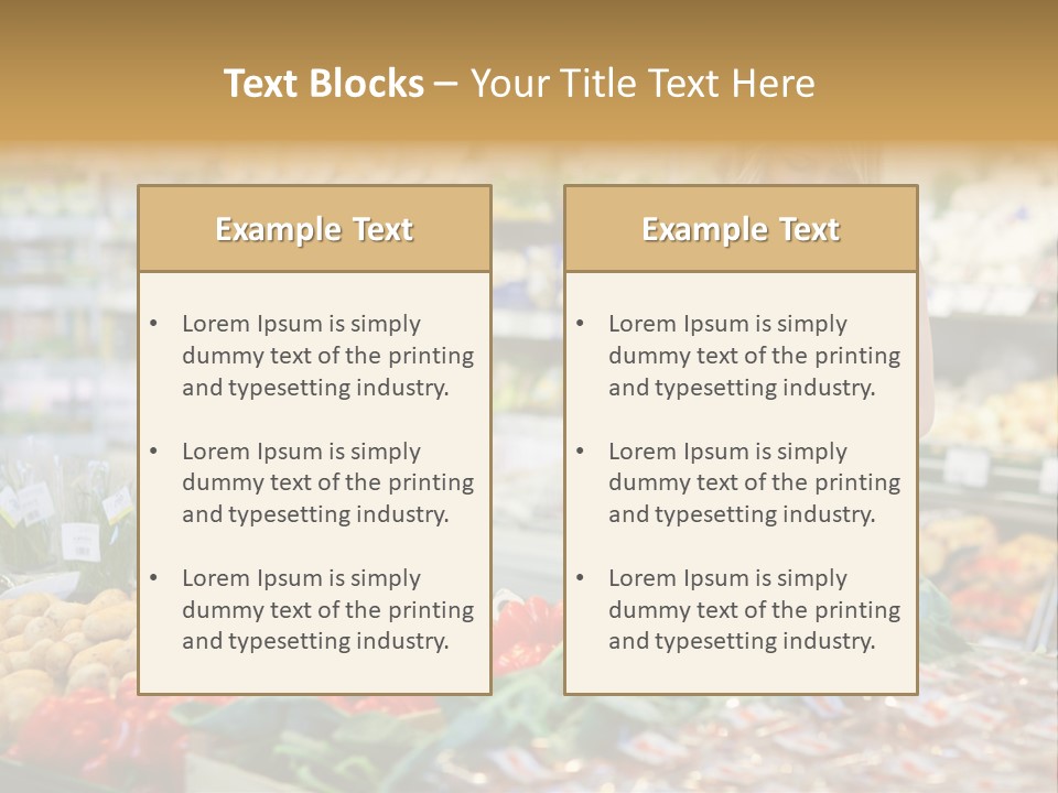 Fresh Diet Woman PowerPoint Template