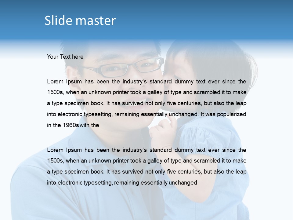 Beautiful Baby Happiness PowerPoint Template