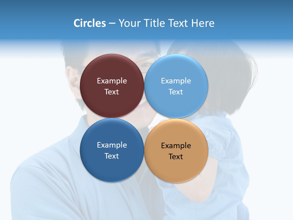 Beautiful Baby Happiness PowerPoint Template