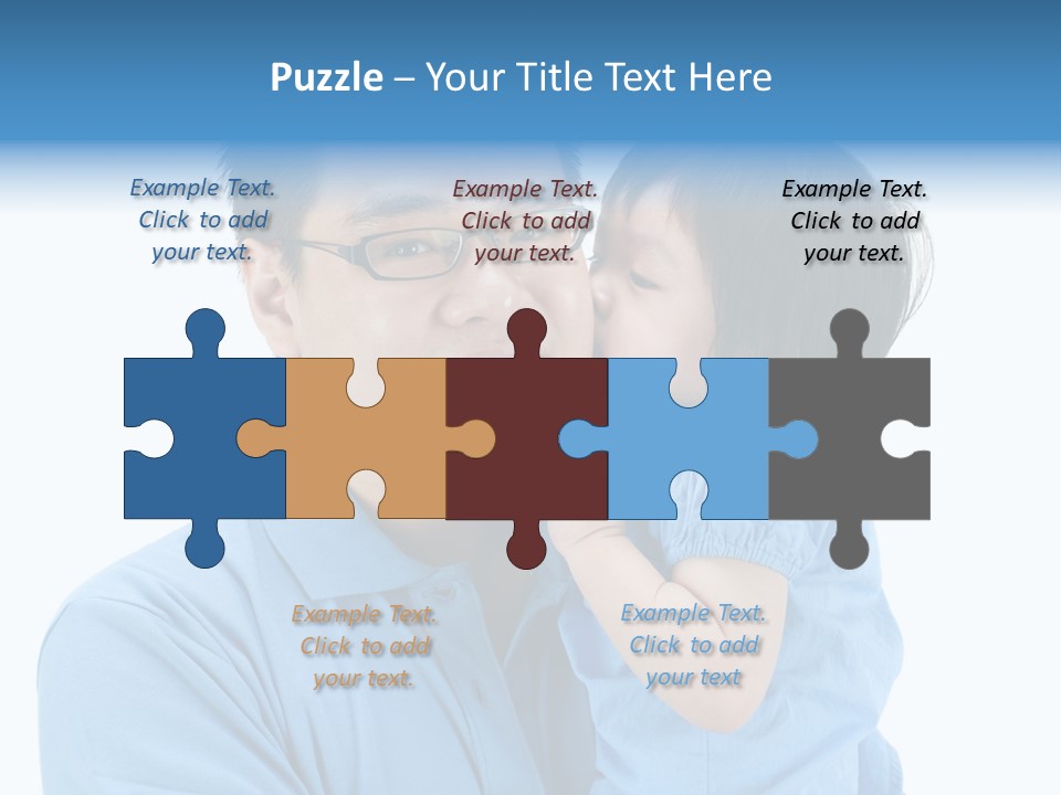 Beautiful Baby Happiness PowerPoint Template