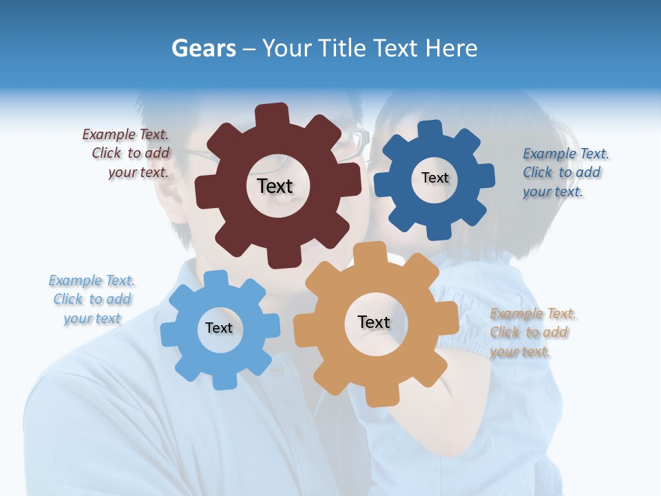 Beautiful Baby Happiness PowerPoint Template