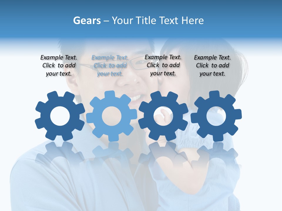 Beautiful Baby Happiness PowerPoint Template