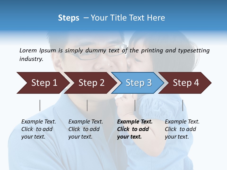Beautiful Baby Happiness PowerPoint Template