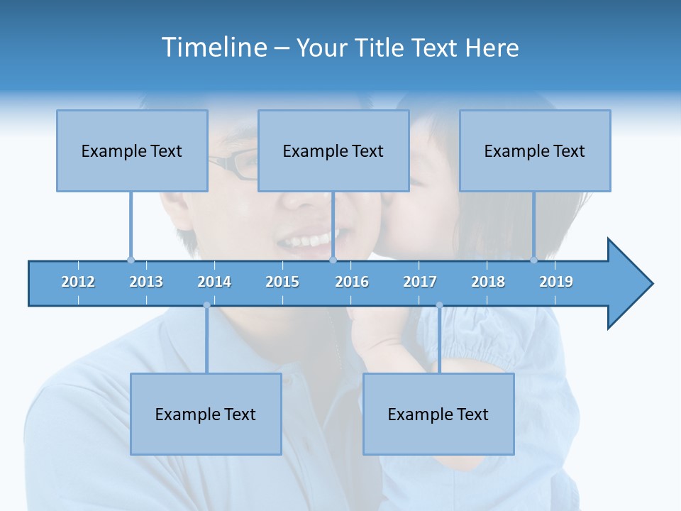 Beautiful Baby Happiness PowerPoint Template