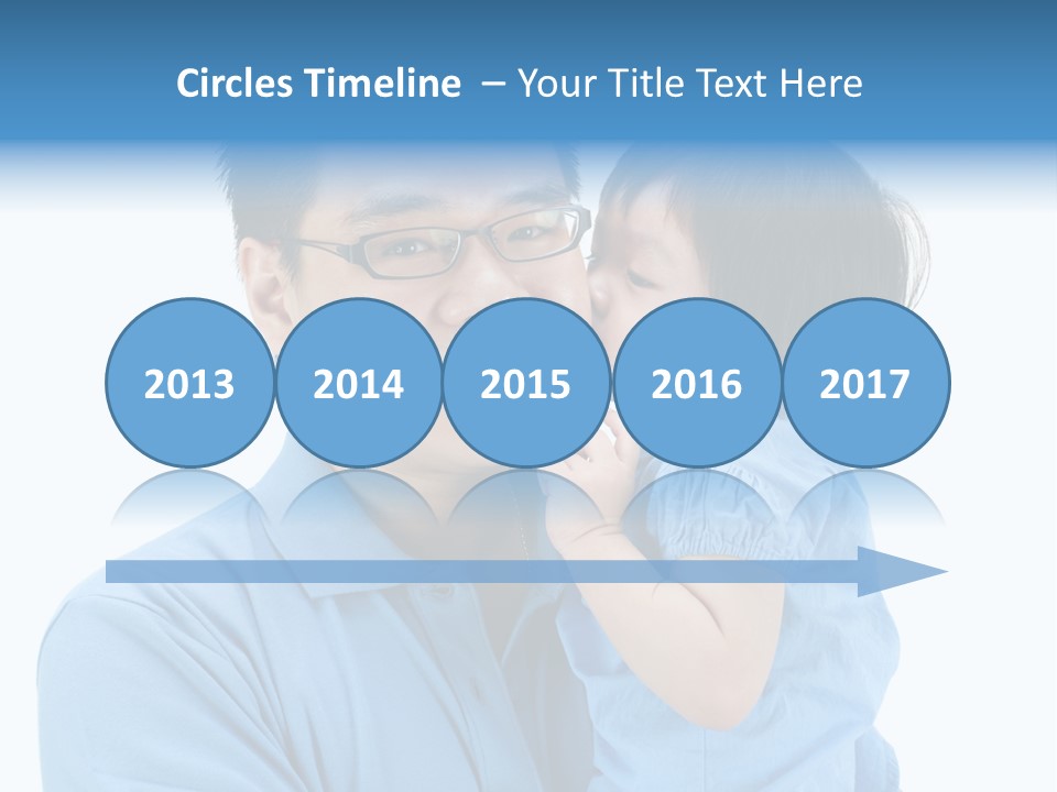 Beautiful Baby Happiness PowerPoint Template