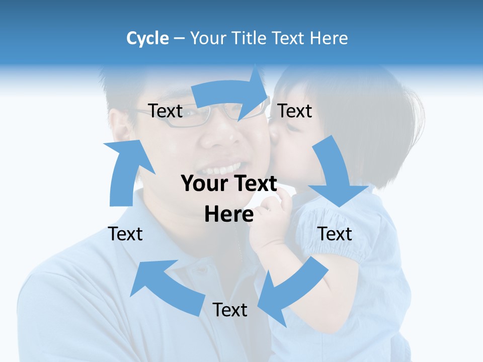 Beautiful Baby Happiness PowerPoint Template