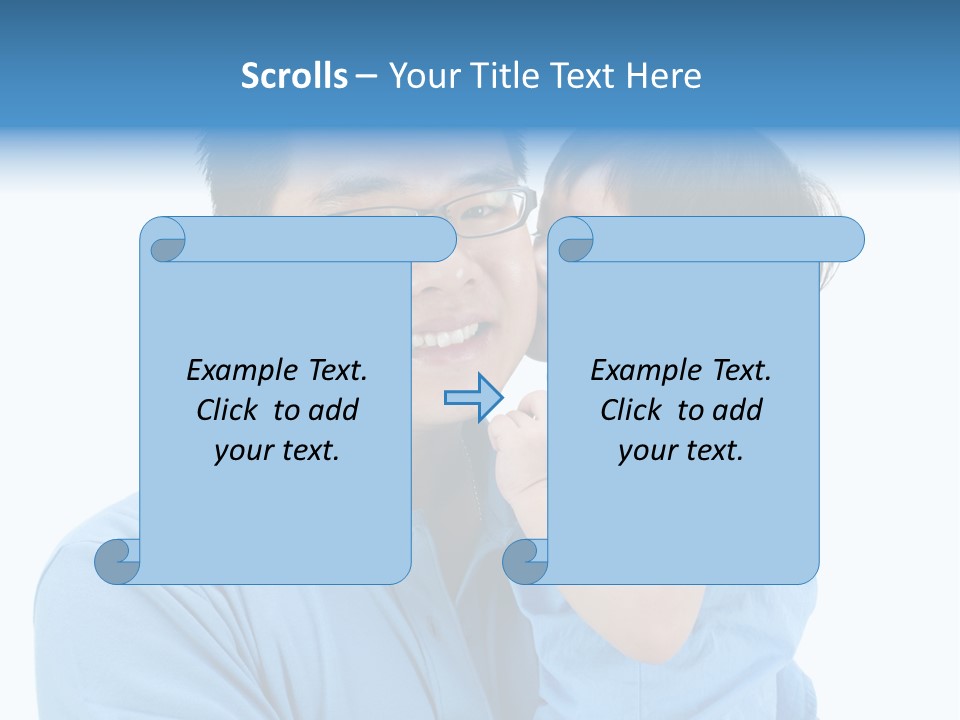 Beautiful Baby Happiness PowerPoint Template