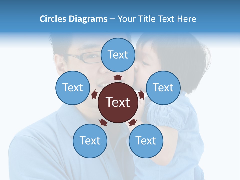 Beautiful Baby Happiness PowerPoint Template