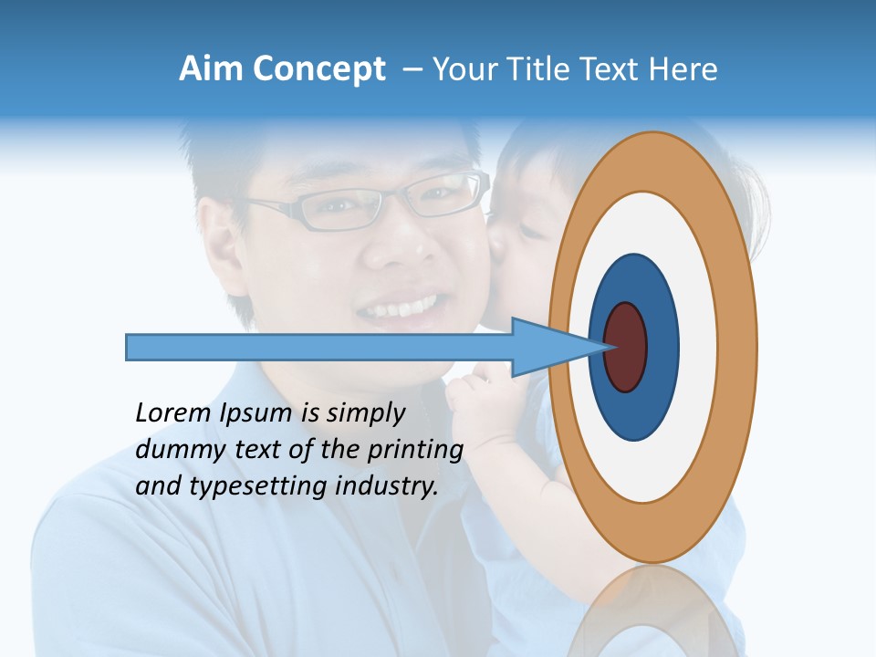 Beautiful Baby Happiness PowerPoint Template